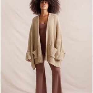 Indigo Luna - TUULA PONCHO ALMOND NWT